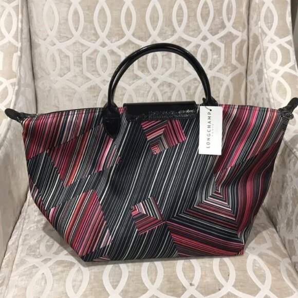 LONGCHAMP Op'Art Medium Handbag - Picture 8 of 10